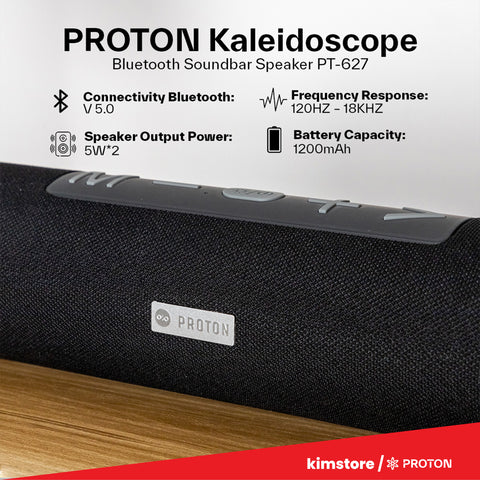PROTON Kaleidoscope Bluetooth Soundbar Speaker PT-627