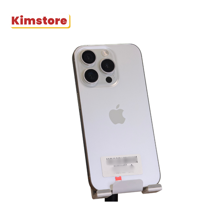 pre loved good apple iphone 15 pro 128gb white titanium