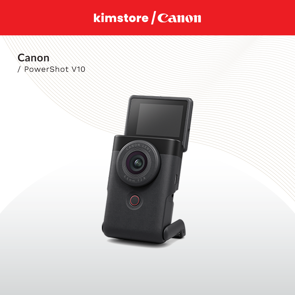 Canon PowerShot V10 ブラック（未開封） 【公式通販】