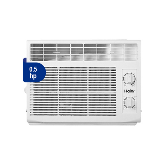 Haier HW-05MCQ32 0.5hp Manual Window Type Airconditioner
