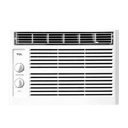 TCL TAC-06CWM/F 0.6 HP Manual Window Type Airconditioner
