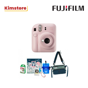 fujifilm instax mini 12 package club kit pink
