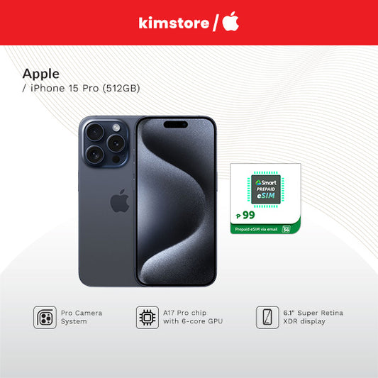 APPLE iPhone 15 Pro w/ Smart 5G eSIM