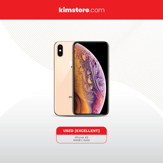 PRE-LOVED [EXCELLENT] APPLE iPhone XS (64GB)