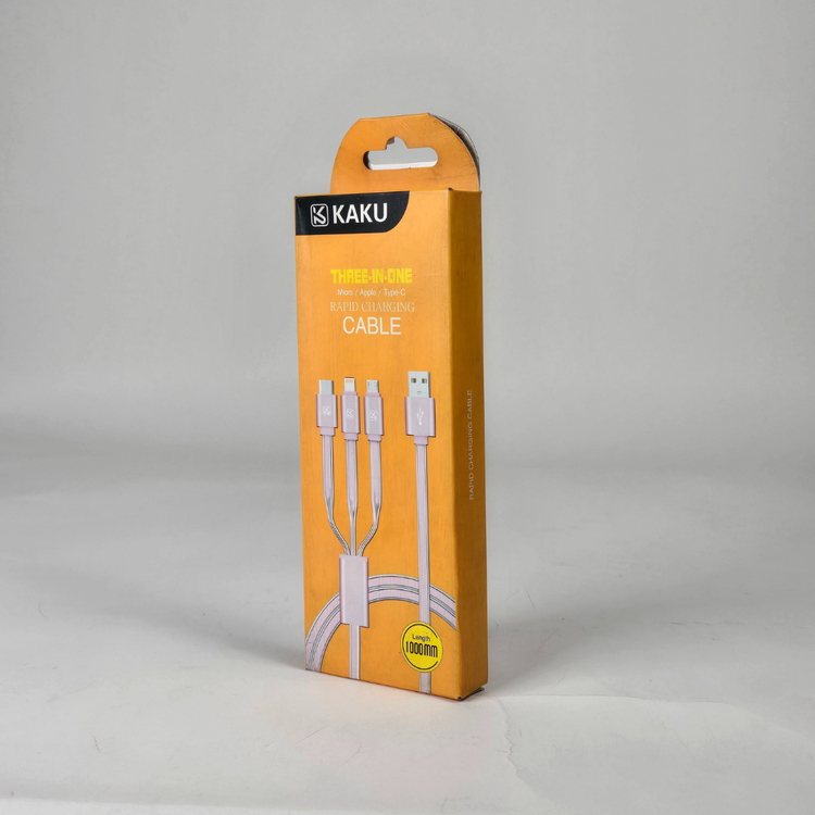 kaku baichuan ksc 088 type 3in1 charging/data cable rose gold