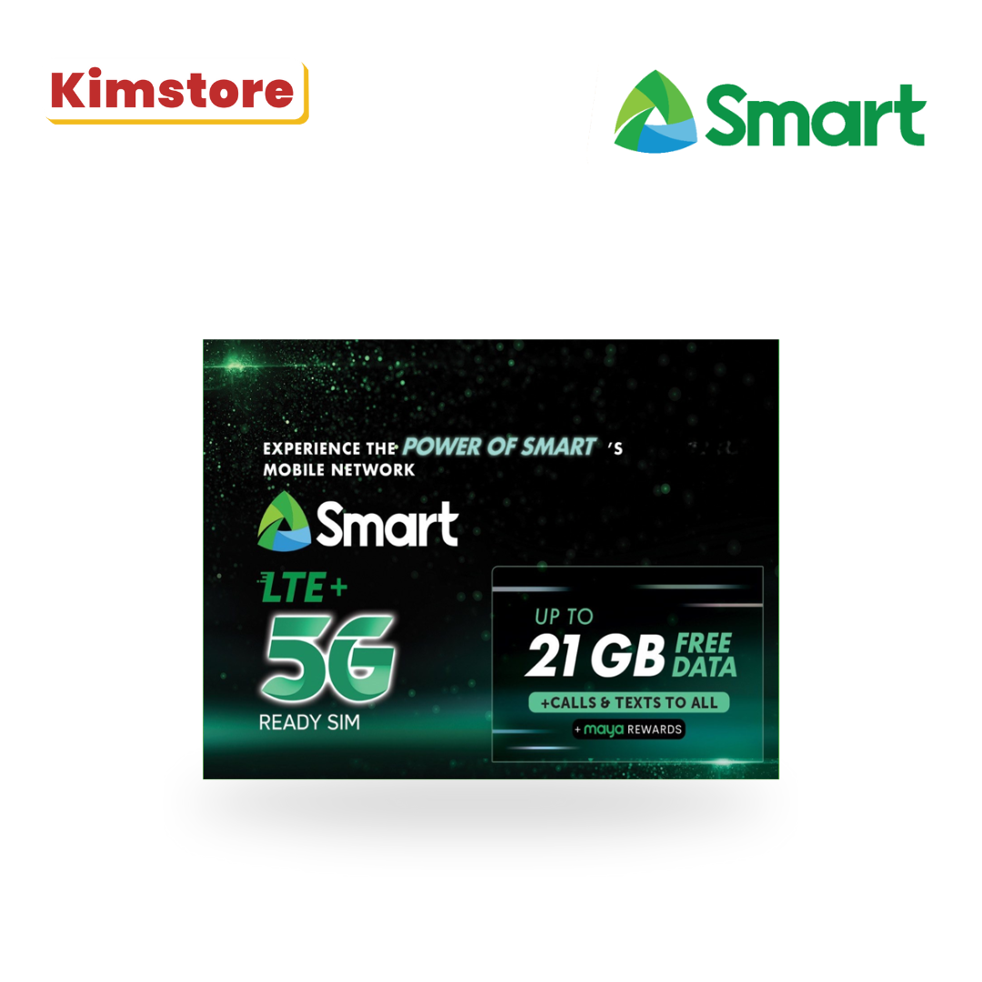 Kimstore smart prepaid power lte 5g ready sim - Main Image