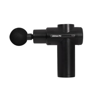 atmos fit physiocare endura deep tissue massager gun black