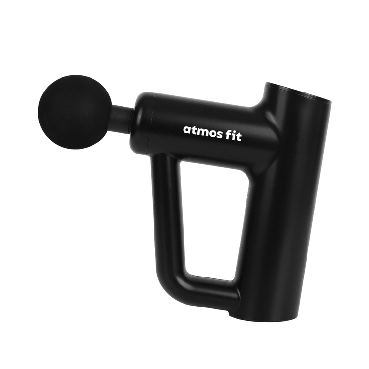 atmos fit physiocare recharge deep tissue massager gun white