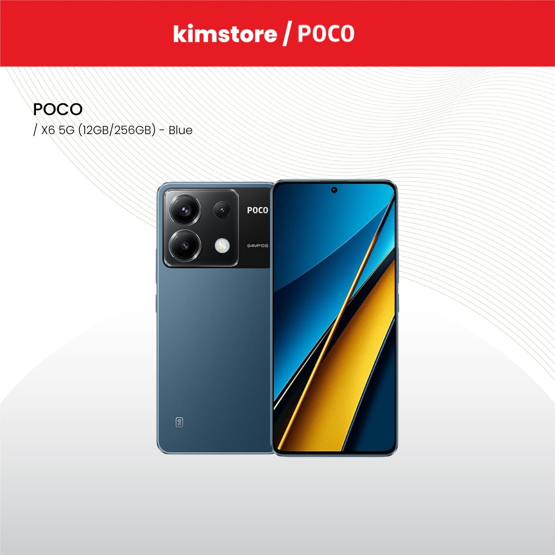 poco x6 5g 8gb256gb black