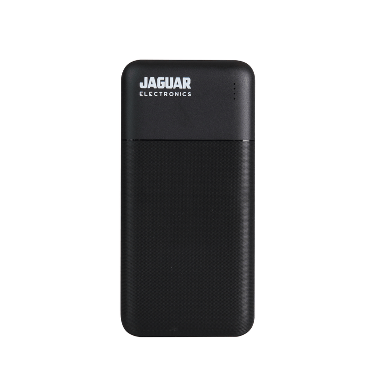jaguar electronics pb177 10000mah power bank dual usb output black
