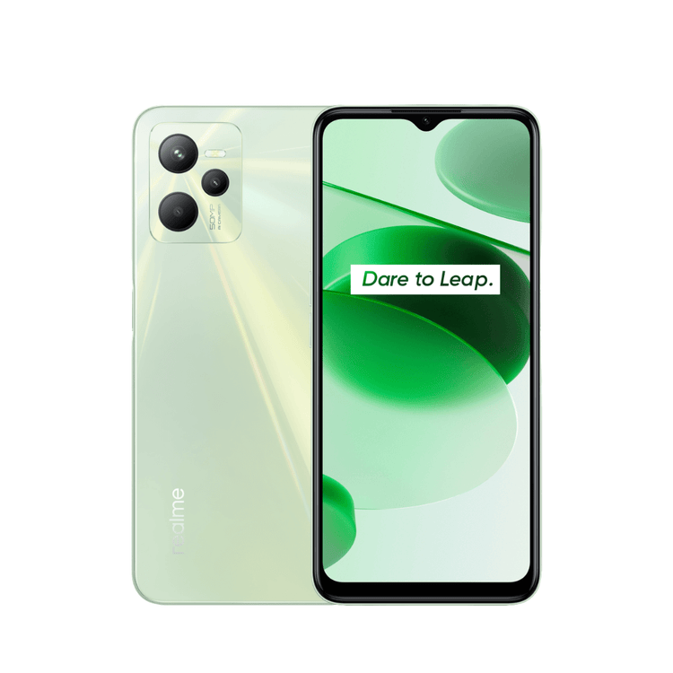 realme c35 4gb/64gb glowing green