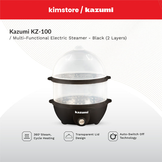 Kazumi KZ-100 Multi-Functional Electric Steamer 350W