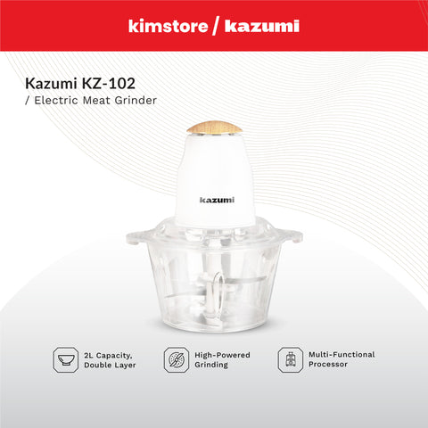 Kazumi KZ-102 Electric Meat Grinder 2L 300W