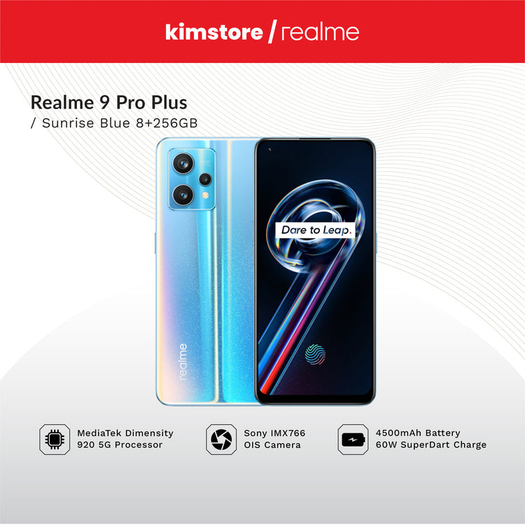 realme 9 pro plus 8gb256gb blue