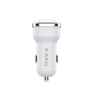 kaku huanyun ksc 214 aluminum outer ring car charger white