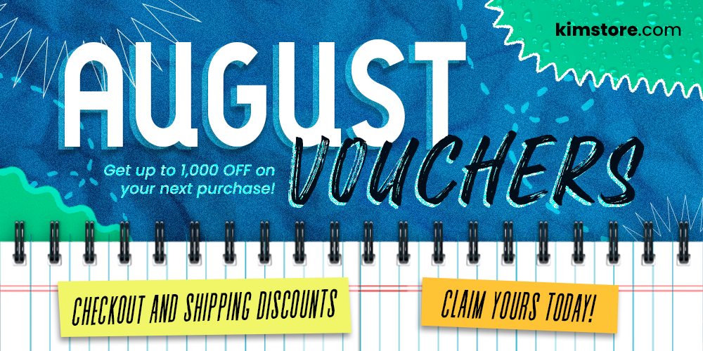 August Discounts, Vouchers, and More from Kimstore!