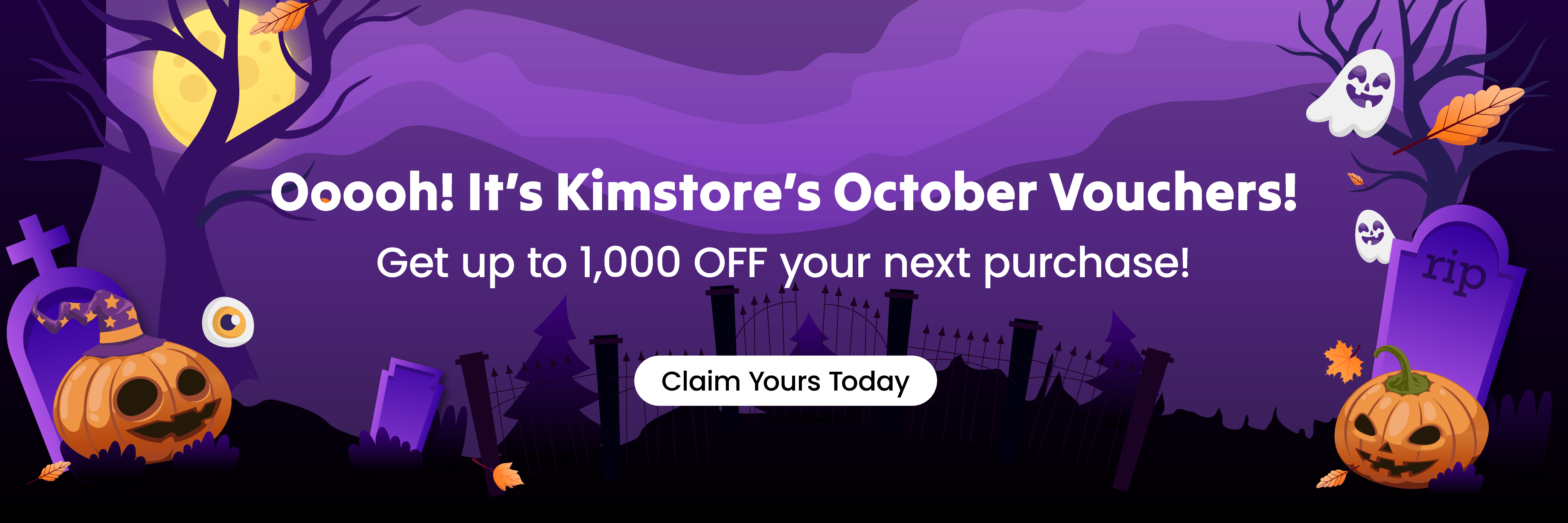 Oooh~ It’s Kimstore’s Vouchers for October 2023!