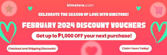 Love and Big Discounts’ in the Air with Kimstore’s February Vouchers!