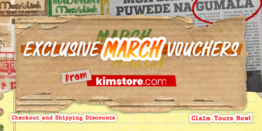 Kimstore’s March Vouchers