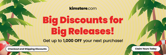 Big Discounts for Big New Releases! Get Kimstore's April 2024 Vouchers Here!