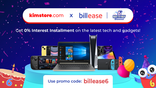 Enjoy 0% Interest on iPhone, Consoles, and More with BillEase’s 6th Birthday Blowout!