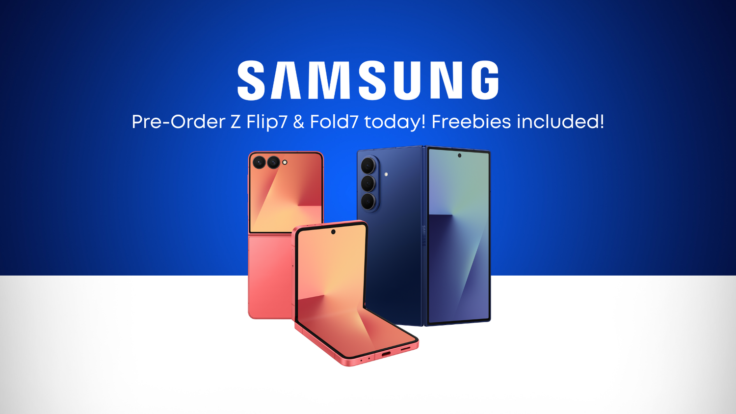 Preorder the Latest Samsung Galaxy Z Fold7 and Galaxy Z Flip7 Today!