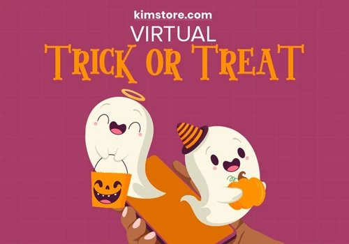 Virtual Trick or Treating with Kimstore