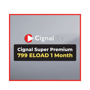Cignal Super Premium+ E-Load