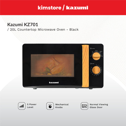KAZUMI KZ701 20L Countertop Microwave Oven
