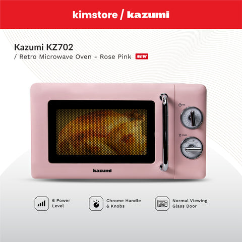 Kazumi KZ-702 20L Retro Microwave Oven