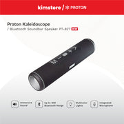 proton kaleidoscope bluetooth soundbar speaker pt 627 black