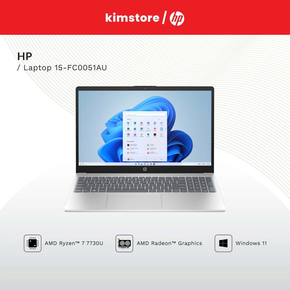 HP Laptop 15-FC0051AU