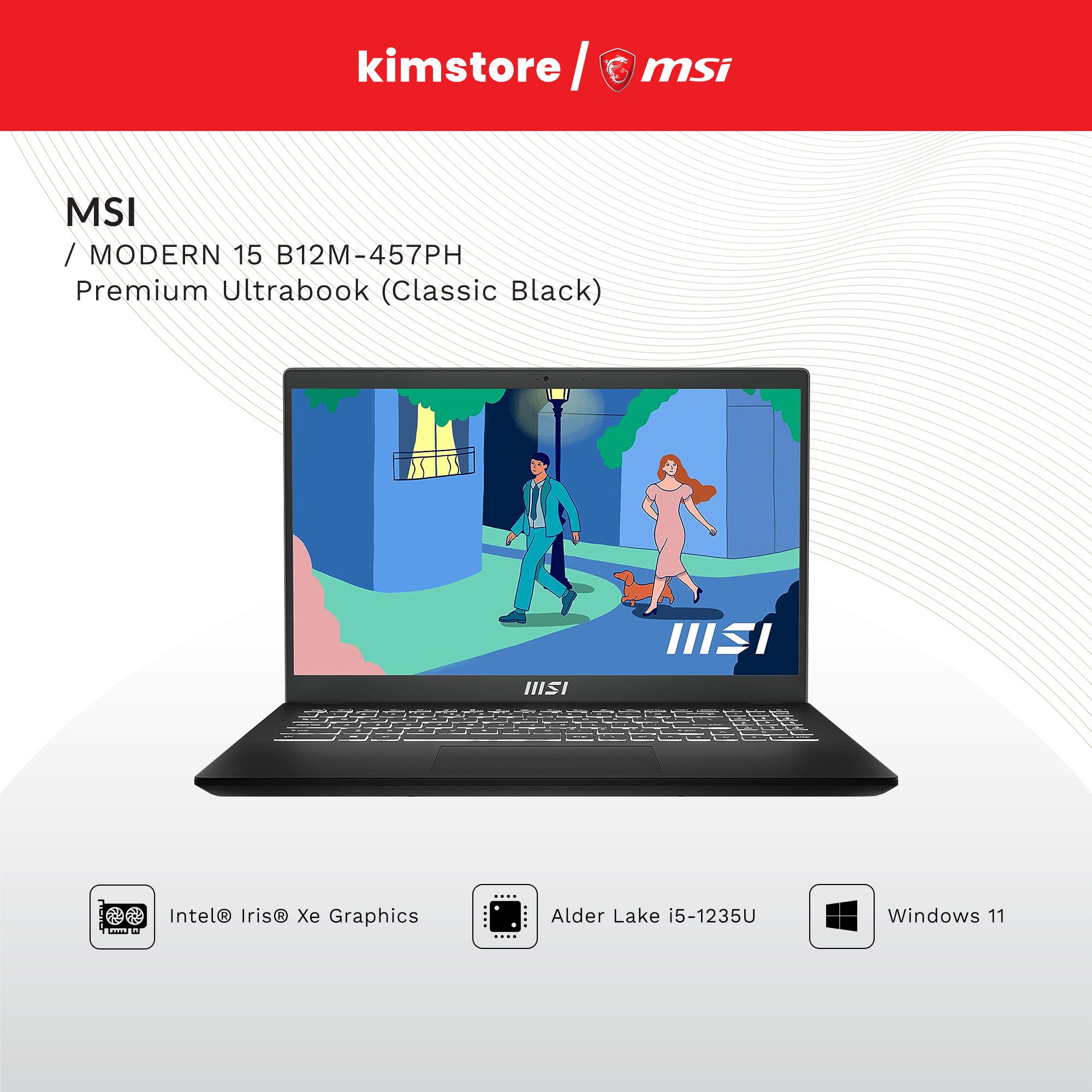 MSI Modern 15" Premium Ultrabook
