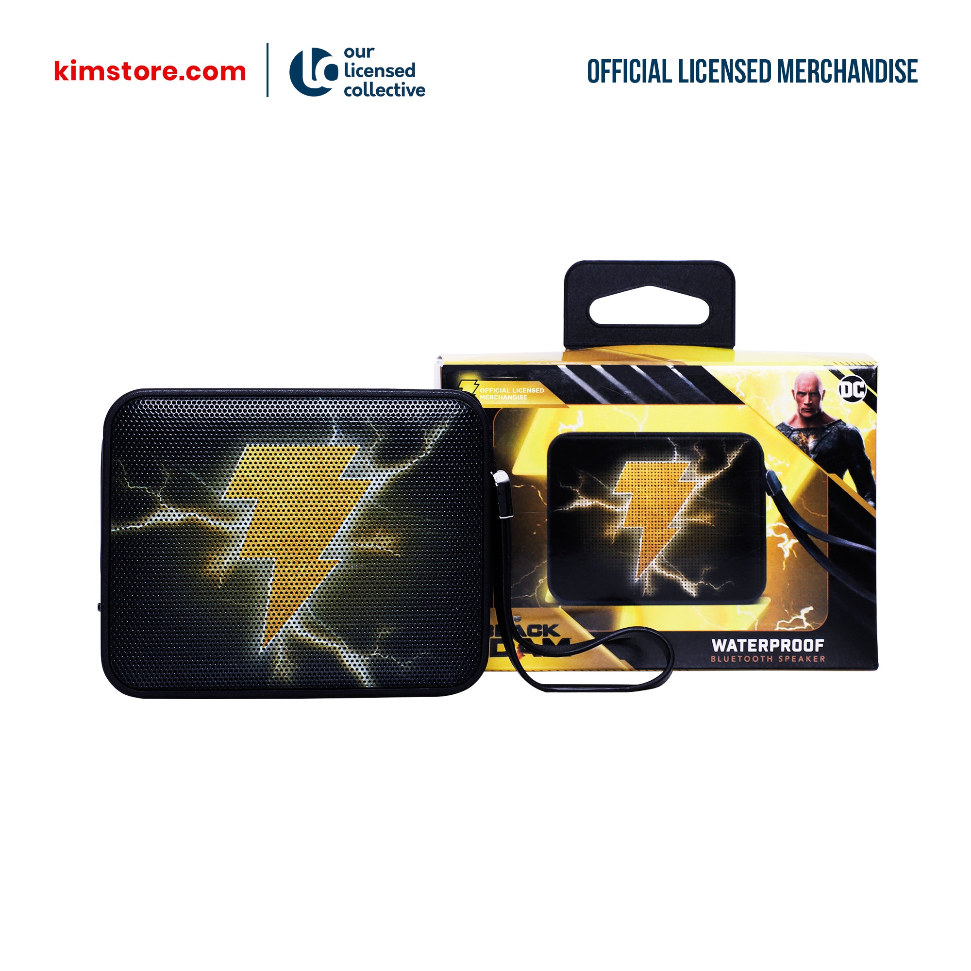 [Open Box] [C] Proton Black Adam Waterproof Bt Speaker - Black
