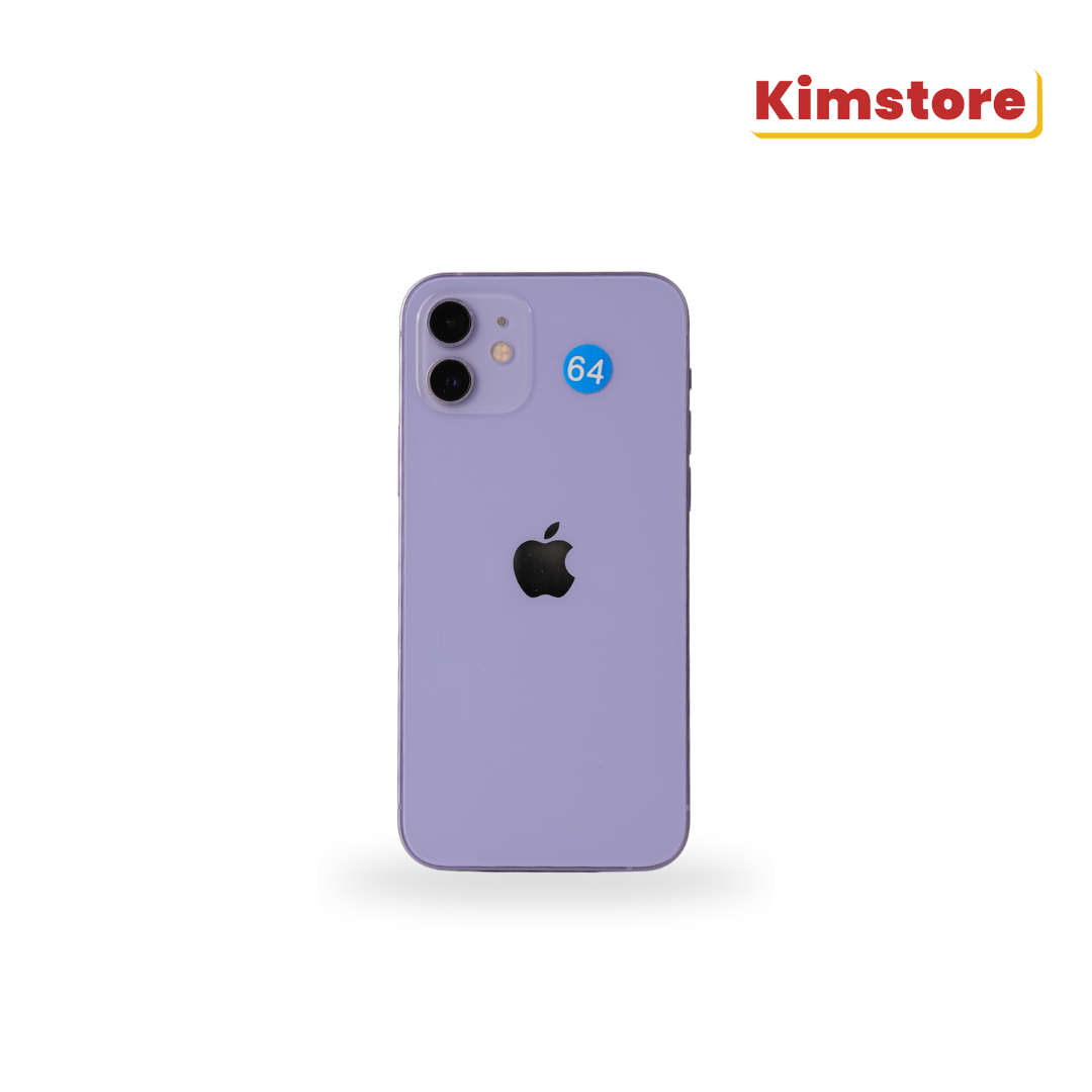 [Used] [Good] Apple iPhone 12 64GB - Purple