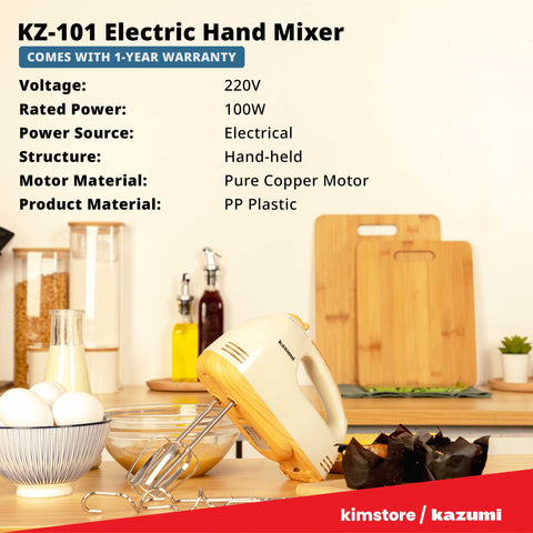 Kazumi Kz-101 Electric Hand Mixer