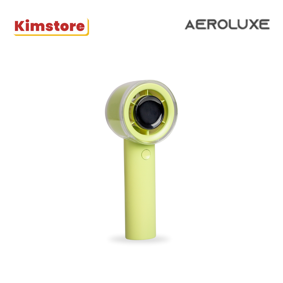 aeroluxe handheld fan green