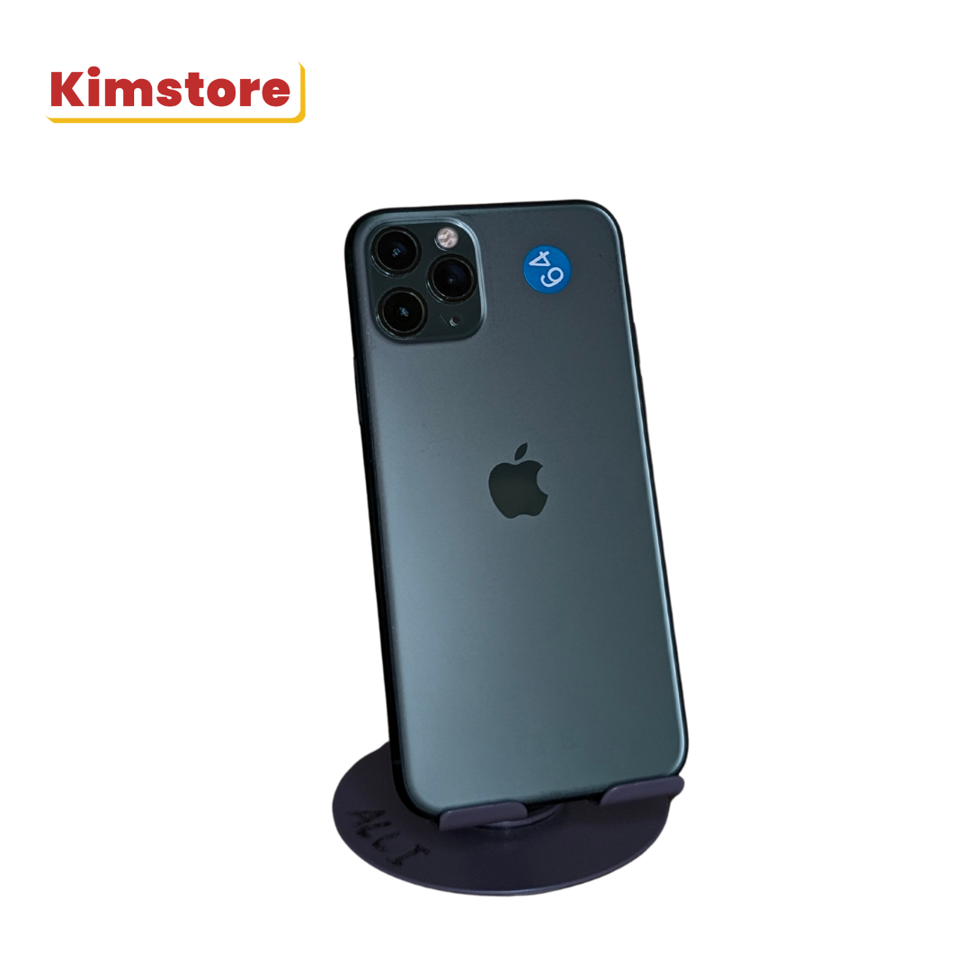 pre loved good apple iphone 11 pro 64gb midnight green
