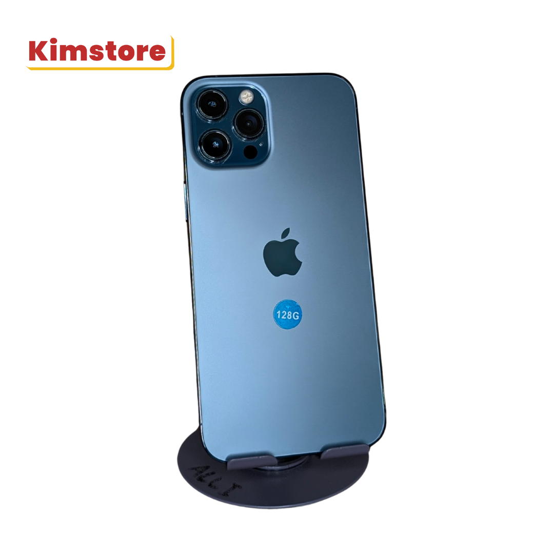 pre loved good apple iphone 12 pro max 128gb pacific blue