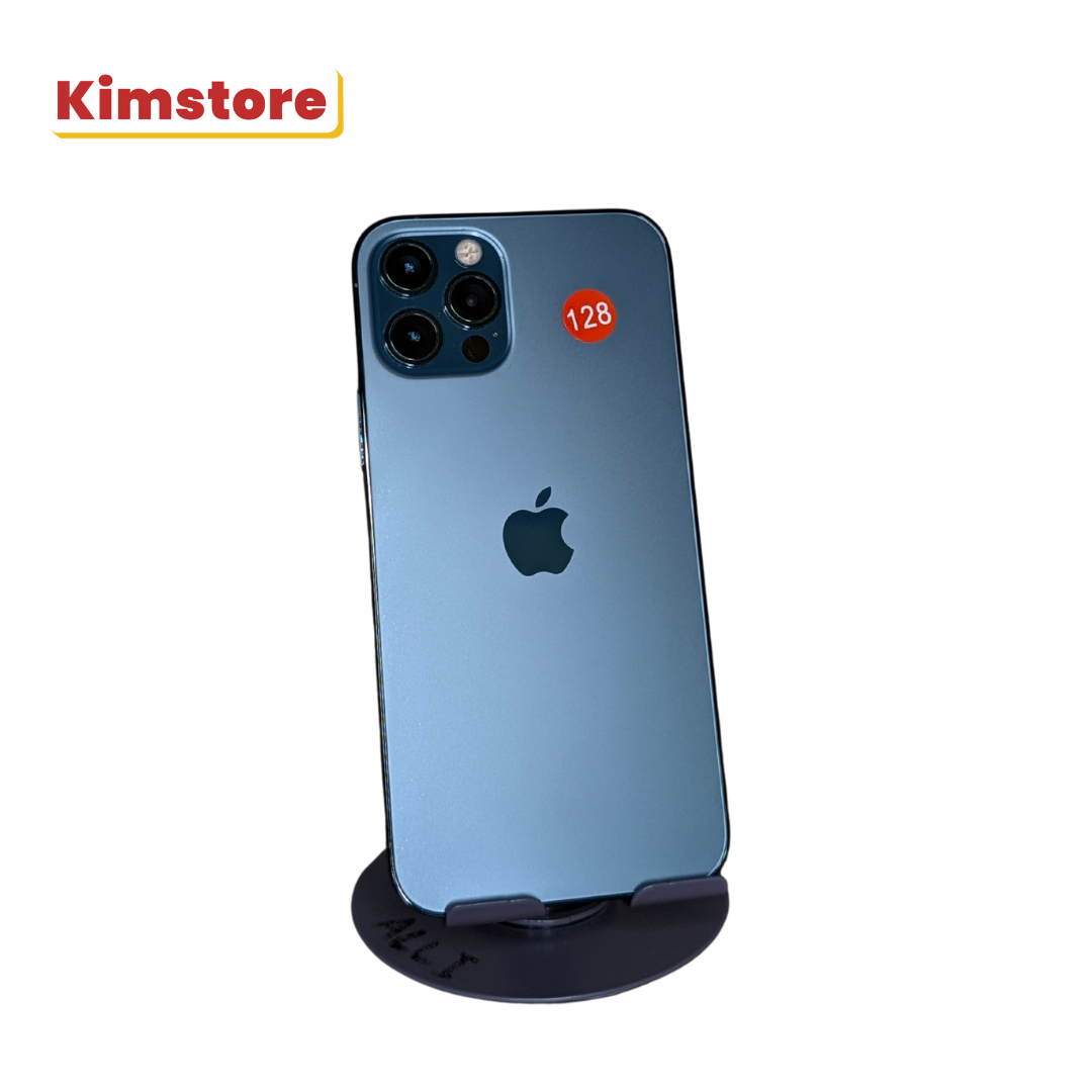 pre loved good apple iphone 12 pro 128gb pacific blue