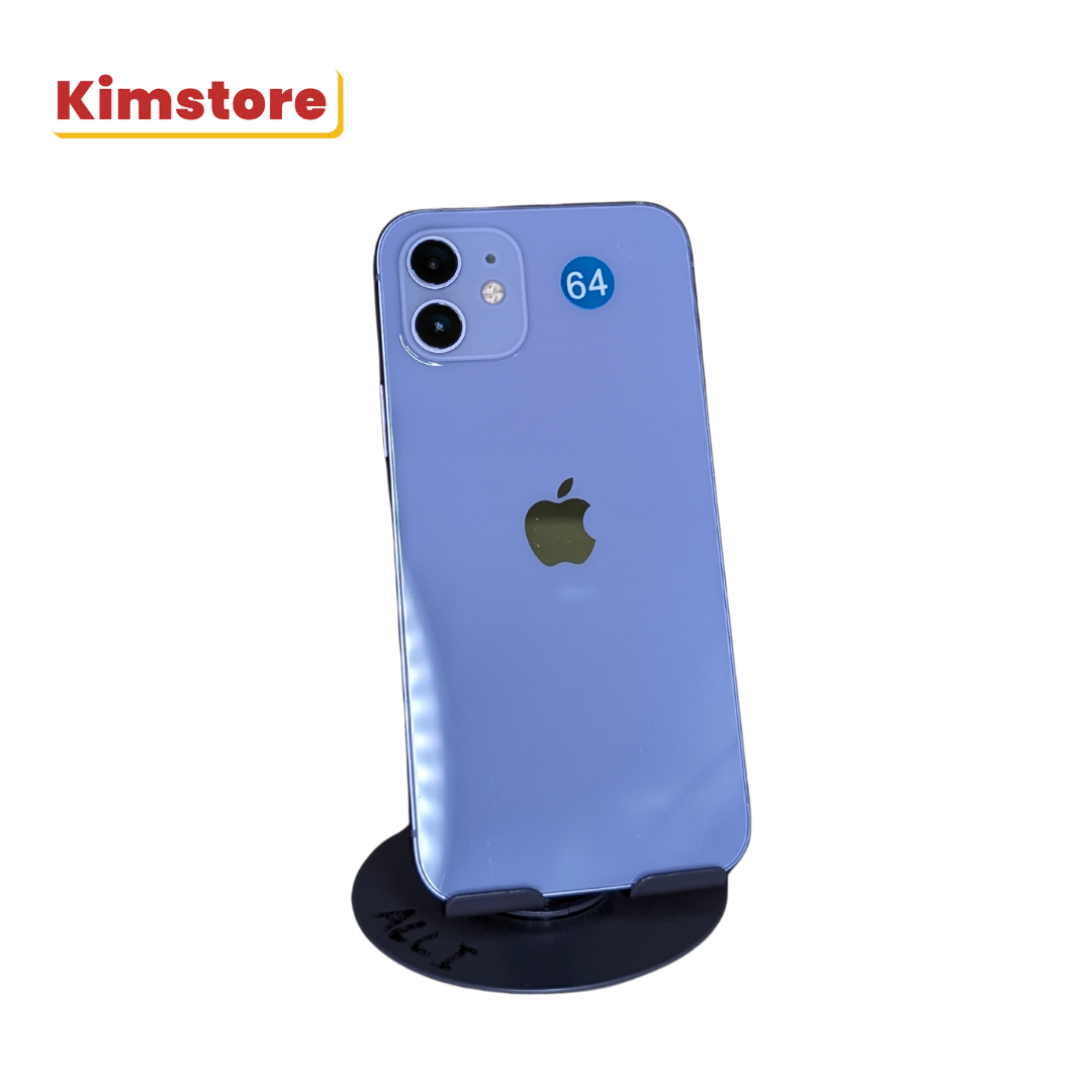 pre loved good apple iphone 12 64gb purple