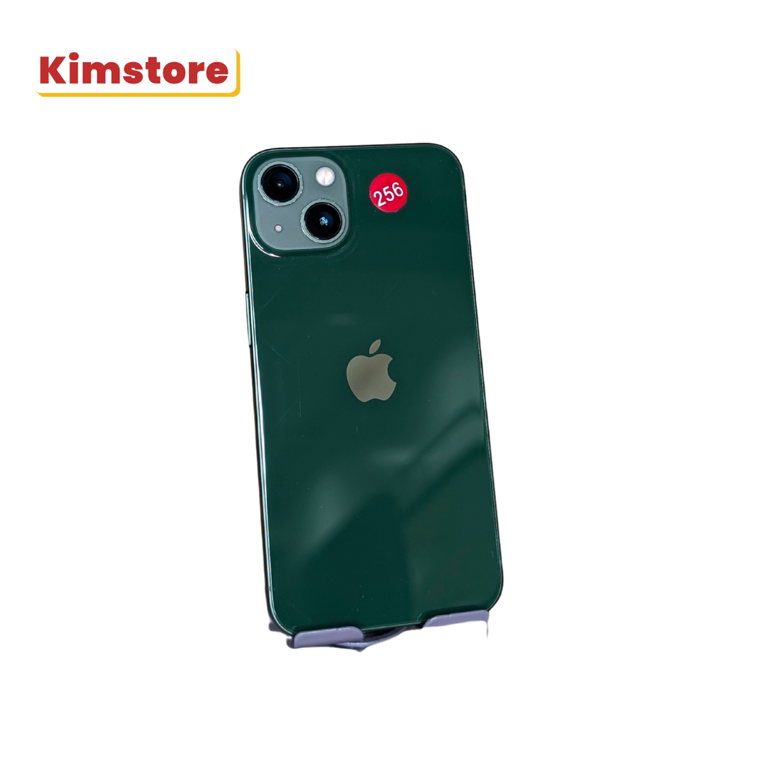 pre loved good apple iphone 13 256gb green