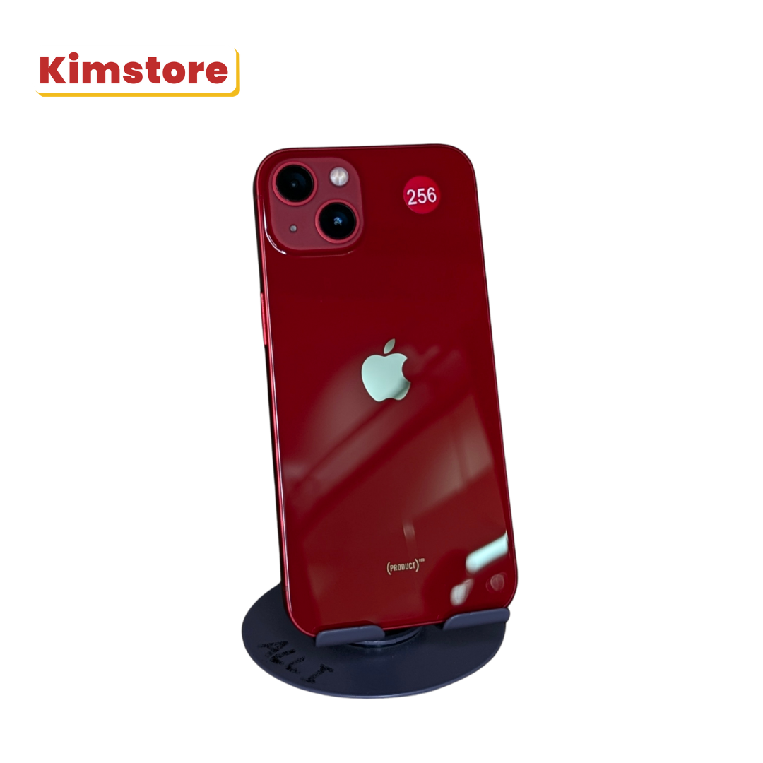 pre loved good apple iphone 13 256gb red