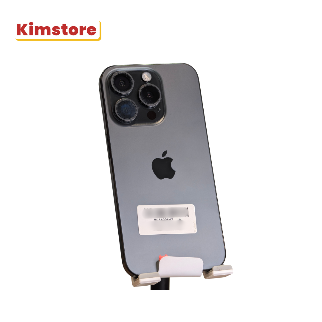 pre loved good apple iphone 15 pro max 256gb black titanium