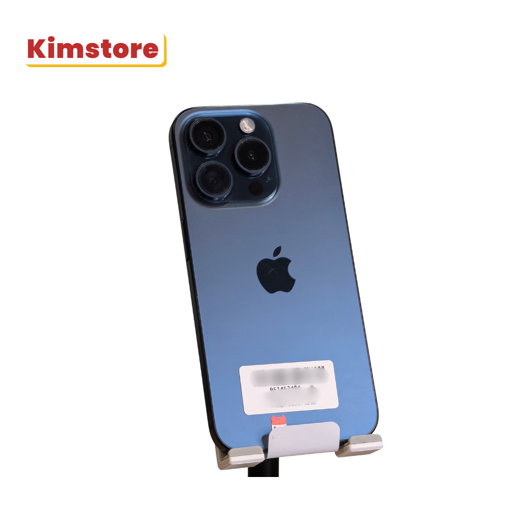 pre loved good apple iphone 15 pro max 256gb blue titanium