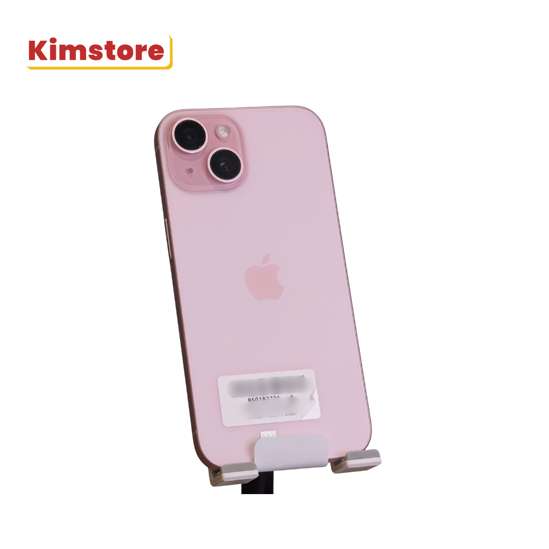 pre loved good apple iphone 15 128gb pink