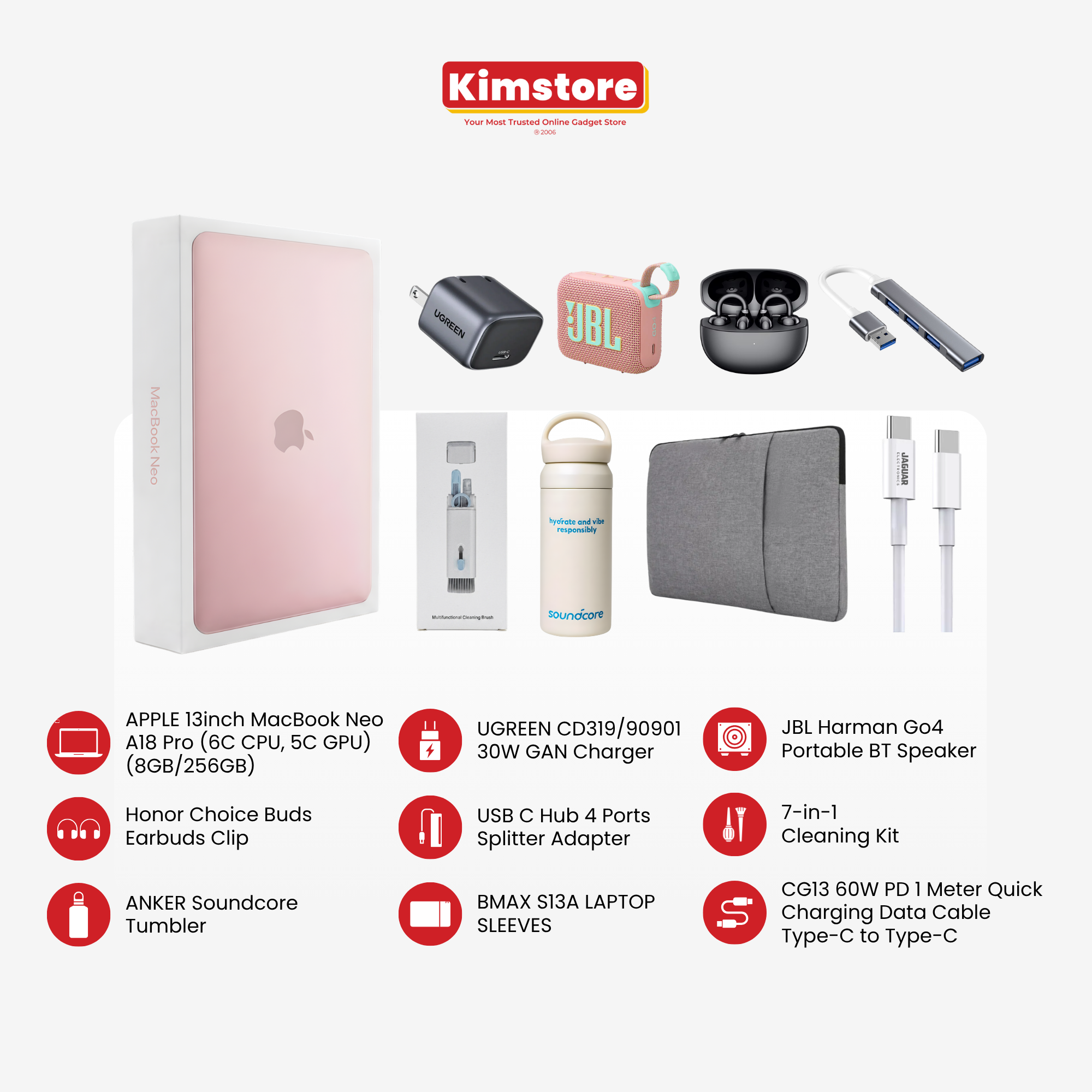 [with FREEBIE] Apple MacBook Neo [Pre-order]