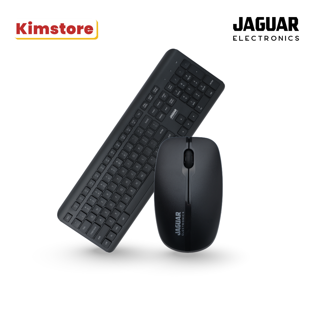 Jaguar Electronics PR26 2.4G Optical Wireless Keyboard and Mouse Set