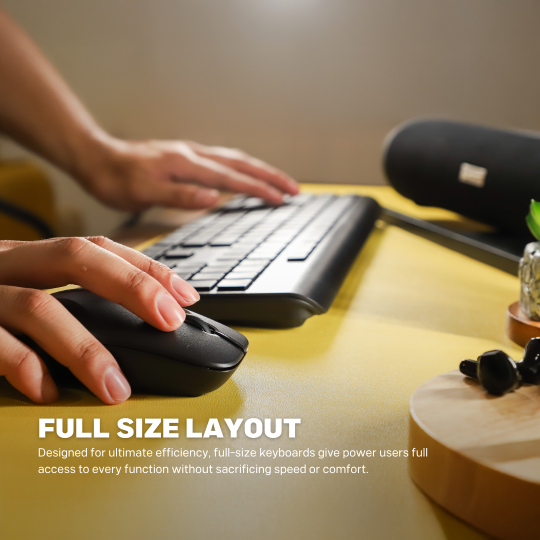 Jaguar Electronics PR26 2.4G Optical Wireless Keyboard and Mouse Set