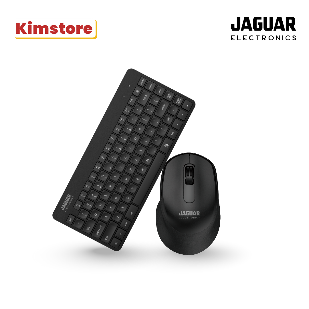 Jaguar Electronics PR25 2.4G Optical Wireless Keyboard and Mouse Combo